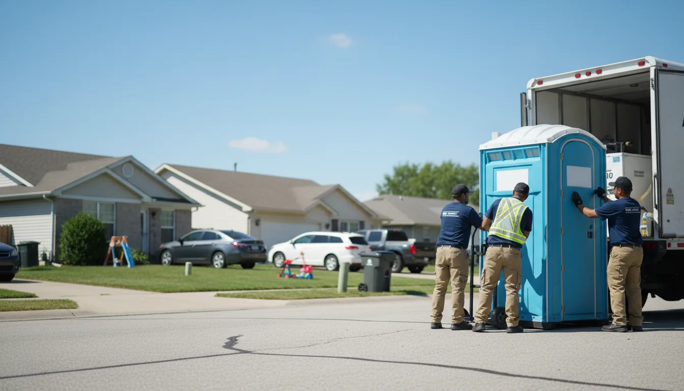 Standard Porta Potty Rentals in Fieldon, IL near me